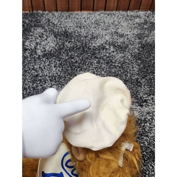 Alf Vintage Plush Chef Hand Puppet Burger King 1988 11" Cookin' With Alf #A76 - Picture 6 of 8